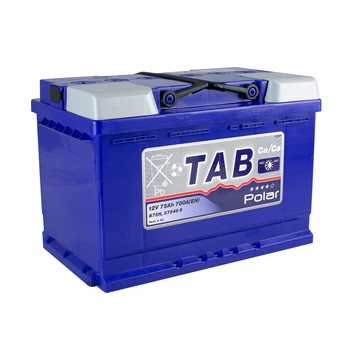Аккумулятор TAB Polar Blue 75 Ah/12V "0" (+ справа)