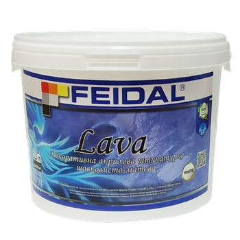 Декоративная штукатурка Feidal Lava Шелковисто-матовая 2,5 л