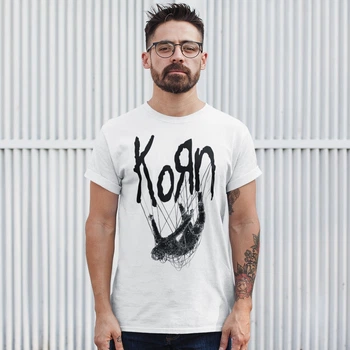 Футболка унісекс Korn (The Nothing 2019) 2XL білий