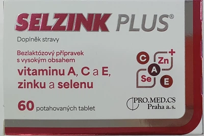 Дієтична добавка PRO.MED.CS Selzink Plus (Селцинк Плюс) 60 таблеток