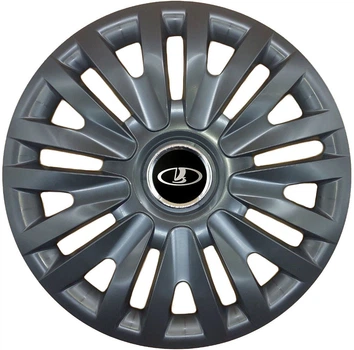 Колпаки SJS 313 Black R15 Lada (Комплект 4 шт.)
