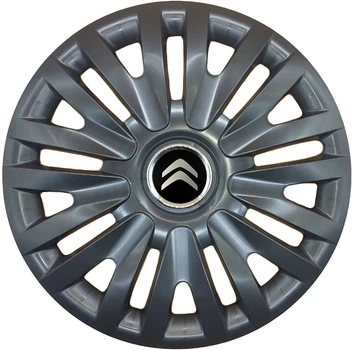 Колпаки SJS 313 Black R15 Citroen (Комплект 4 шт.)