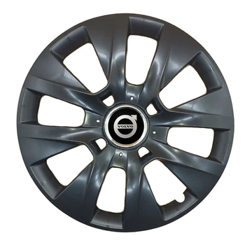 Колпаки SJS 334 Black R15 Volvo (Комплект 4 шт.)