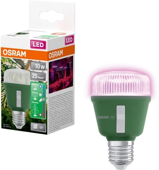 Світлодіодна лампа Ledvance LEDS T60 GROW 10Вт 230В CL E27 4058075845787