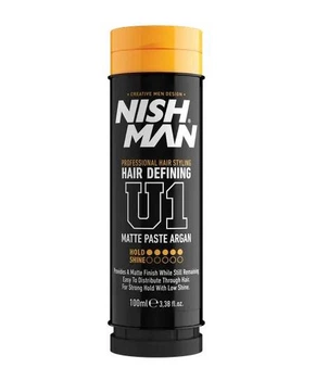 Паста матовая для укладки волос NISHMAN MATTE PASTE ARGAN U1 100 мл