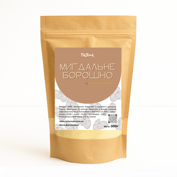 Мука миндальная бланшированная TokSmak 300 г без глютена