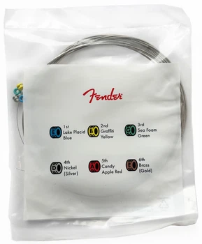 Струны для электрогитар Fender 150L Transparent Pack