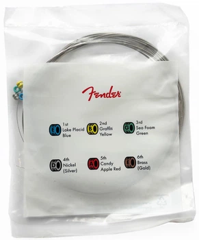 Струны для электрогитар Fender 250R Transparent Pack