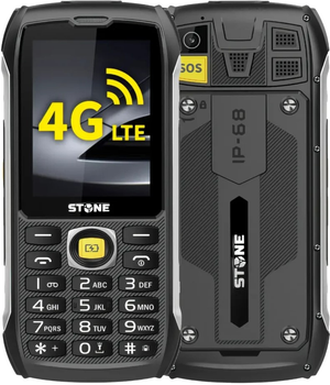 Telefon komórkowy eSTAR Stone 4G Black (TLRPEST00026BK)