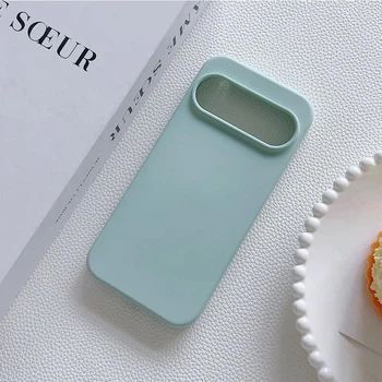 Преміальний Чохол для Google Pixel 9 з мікрофіброю всередині Салатовий