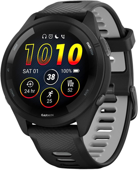 Smartwatch Garmin Forerunner 265 46mm Black/Powder Gray (753759313715)