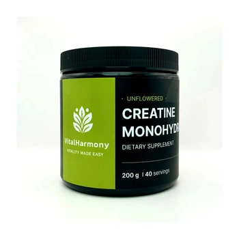 Креатин Creatine Monohydrate, 200 грам VitalHarmony (fit0026152)