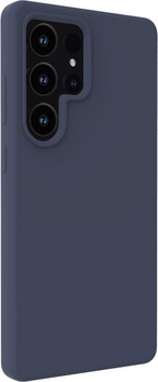 Etui plecki Evelatus Premium Magnetic Soft Touch Silicone Case do Samsung Galaxy S25 Ultra Dark Blue (EVESAMS25UPMSCDB)