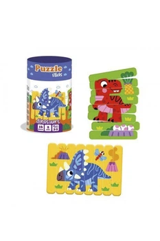 Настольная игра "Пазлы палочки: Динозавры" цвет разноцветный Vladi Toys ЦБ-00283627