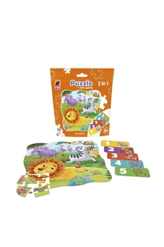 Картонные пазлы - Зоопарк Roter Kafer цвет разноцветный Vladi Toys ЦБ-00283638