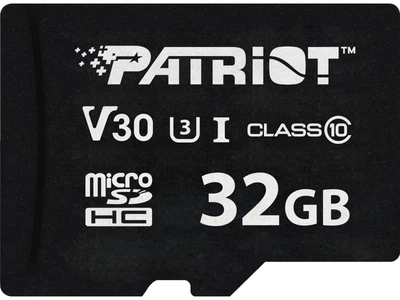 Карта пам'яті Patriot 32 GB microSDHC VX UHS-I U3 V30 Class 10 (PSF32GVX31MCH)