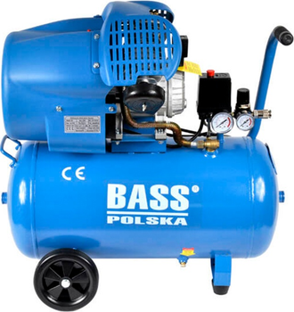 Kompresor Bass Polska 60 l dwutłokowy 5730 (5902067613313)