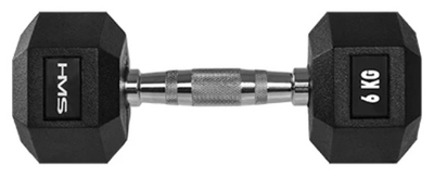 Hantla HMS HEX PRO 6 kg Czarna (5907695518054)