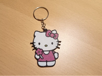 Брелок "Hello Kitty з блискітками". Aivory