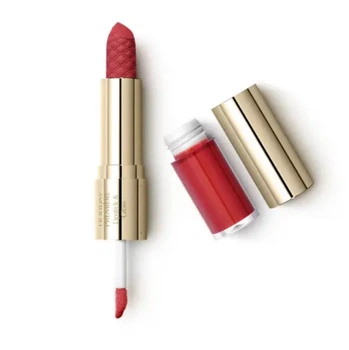 Матовая помада и сияющий блеск для губ Kiko Milano holiday première lipstick & gloss 04 3г та 2.5мл