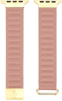 Pasek Connect Cortical Back Buckle Magnetic Suction do Apple Watch 42/44/45 mm Rose Pink (CONAPP42CBMR)