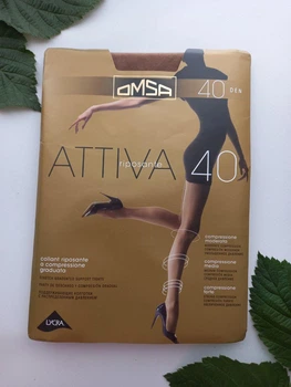 Жіночі колготки Omsa attiva 40 den 6 daino