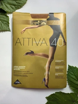 Жіночі колготки Omsa attiva 40 den 3 marrone