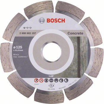 Tarcza diamentowa do betonu Bosch 125 x 22.23 x 2.2 mm (2608602197)