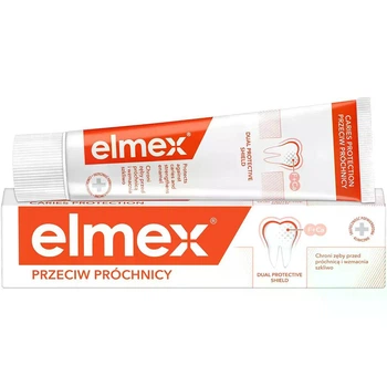 Зубна паста Elmex Захист від карієсу 75 мл — Neo-Aminex, 1450 ppm фтору, зміцнює емаль