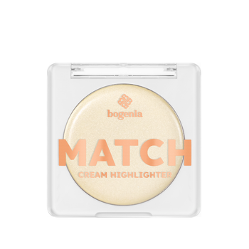 Хайлайтер для обличчя кремовий Bogenia Match Cream Highlighter (BG672) 001 Айворі
