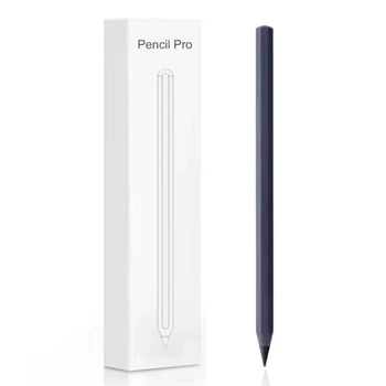 Вечный карандаш Eternal Pencil 2H Со сменным металлическим наконечником Металлический корпус Navy Blue