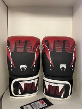 Рукавиці бокс Venum Adrenaline Red 10 oz Black/Red