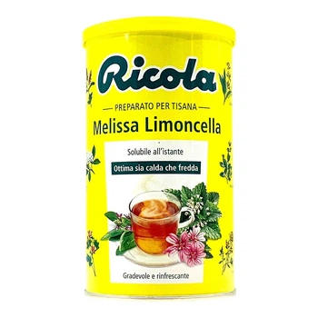 Чай гранулированный Ricola швейцарский на основе альпийских трав, мелисса и лимон melissa limoncella, 200 г