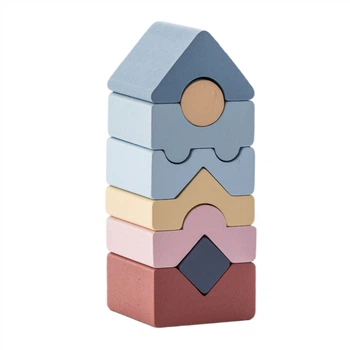Деревянная игрушка Левеня Cubika Пирамидка LD-23 (L16105)