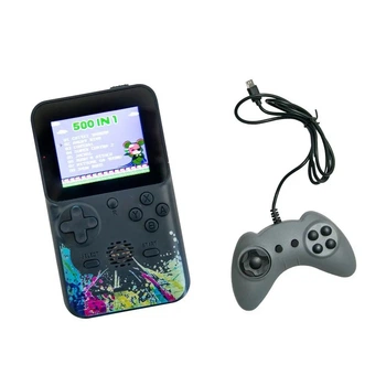 Игровая приставка консоль RIAS G620 Game Box 3" 500 игр с джойстиком Black (3_07055)