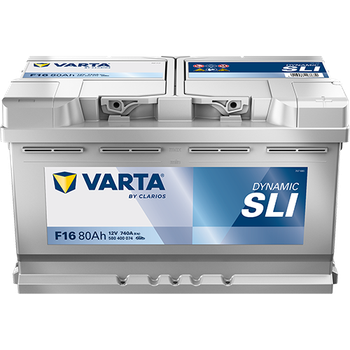 Автомобільний акумулятор Varta Blue Dynamic 80Ah Єв (-/+) F16 (740EN) (580400074)