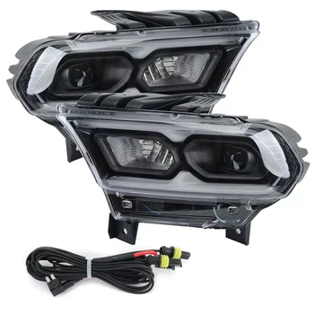 Комплект фар Led Dodge Durango 2021-2025 чорні