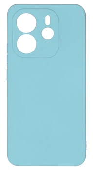 Панель Soft Silicone Case для Redmi Note 14 (4G) EU(164,84*78,15), Світло-синій