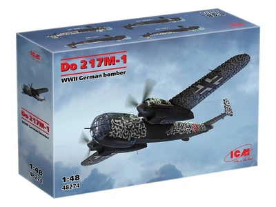 Сборная модель ICM Do 217M-1, немецкий бомбардировщик 48274