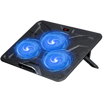 Подставка для ноутбука с охлаждением HAVIT F2067 с RGB-подсветкой Черный (HV-F2067-BK)