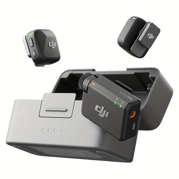 Ультралегкая беспроводная микрофонная DJI Mic Mini (2 TX + 1 RX + Charging Case) система для влогов и стриминга(453482)