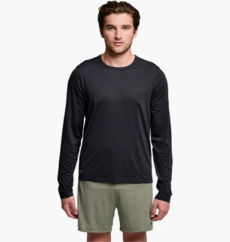 Лонгслив Saucony Stopwatch Long Sleeve Black SAM800379-BK XL