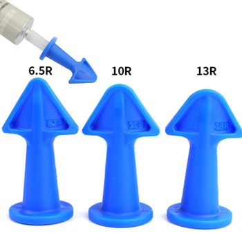 Набір насадок-шпателів для герметика та силікону Silicone Caulking Tools Blue 3 штуки