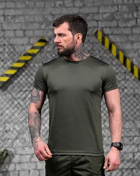 Тактична чоловіча футболка Veteran 3XL олива (92505)