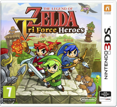 Гра Nintendo 3DS The Legend of Zelda: Tri Force Heroes (Картридж) (45496528423)