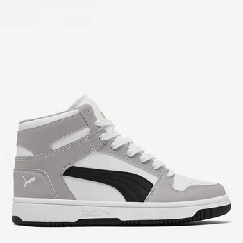 Жіночі кеди високі Puma Rebound Layup Sl 394891 37.5 (7US) 24 см Білий/Сірий (197670211048)