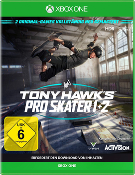 Gra Xbox One Tony Hawk's: Pro Skater 1 + 2 (GER/Multi in Game) (Blu-ray płyta) (5030917291289)