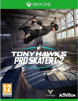 Gra Xbox One Tony Hawk's: Pro Skater 1+2 (Blu-ray płyta) (5030917291265)
