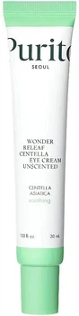 Заспокійливий крем для повік з центелою без олій 30 мл Purito Seoul Wonder Releaf Centella Eye Cream Unscented