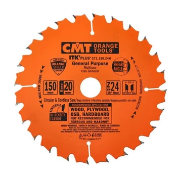 Диск пильный по дереву CMT 150x20x24Т (291.150.24H)